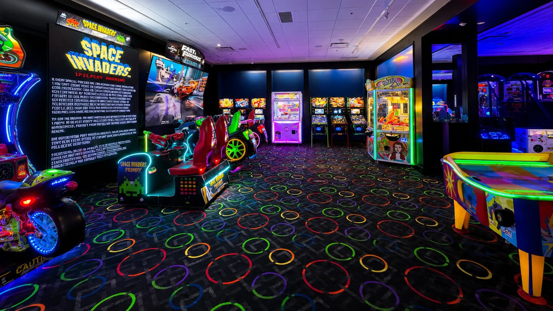 Arcade Time arcade games at Coral Square in Coral Springs