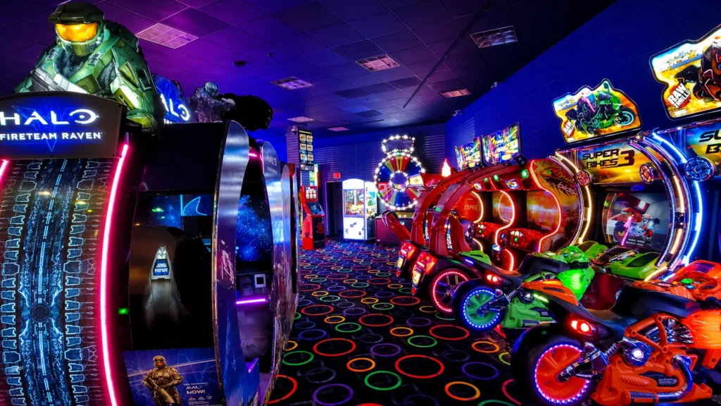 Arcade Time arcade games at The Avenues Mall in Jacksonville