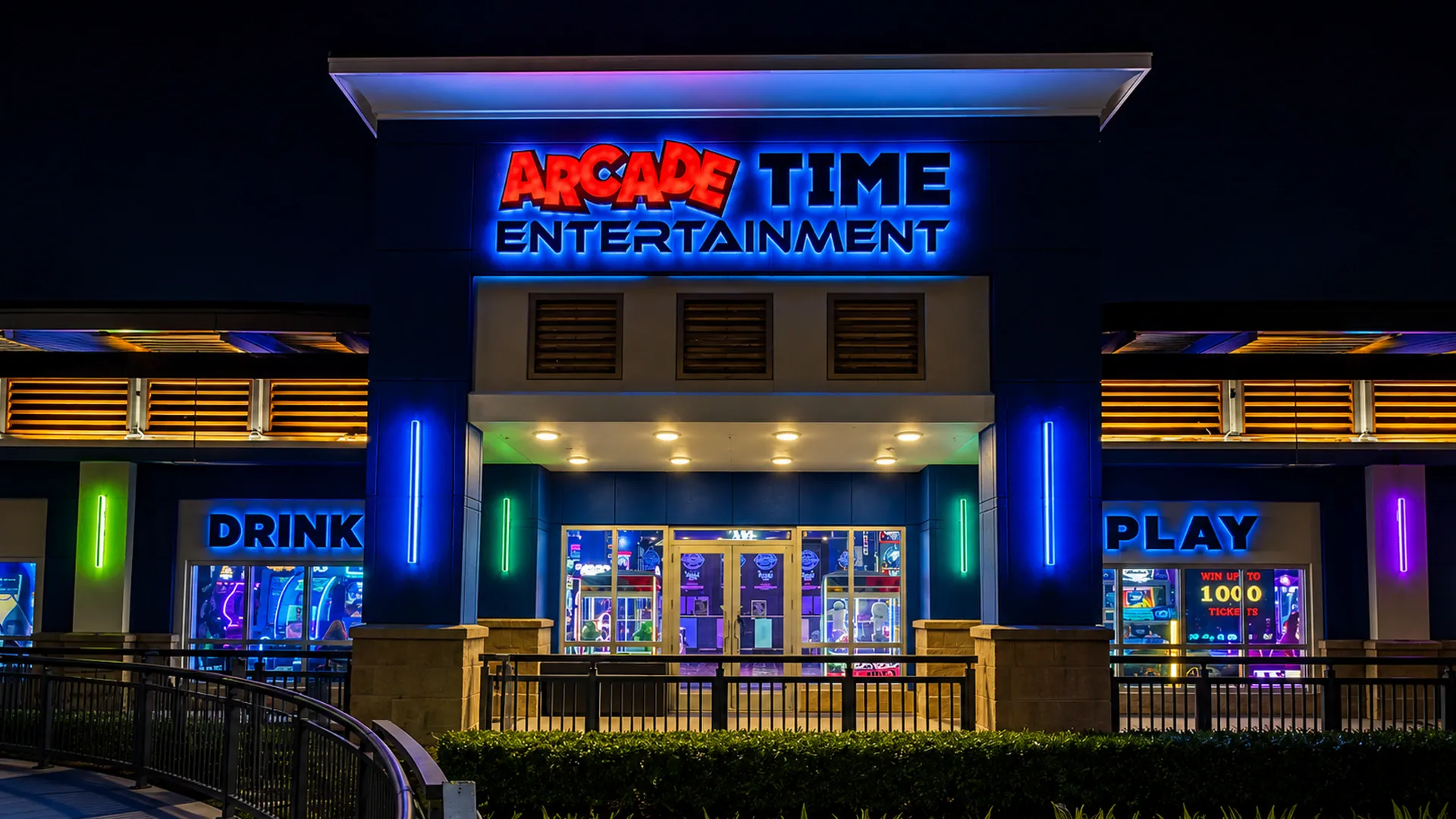 Arcade Time arcade games at The Falls Mall in Miami