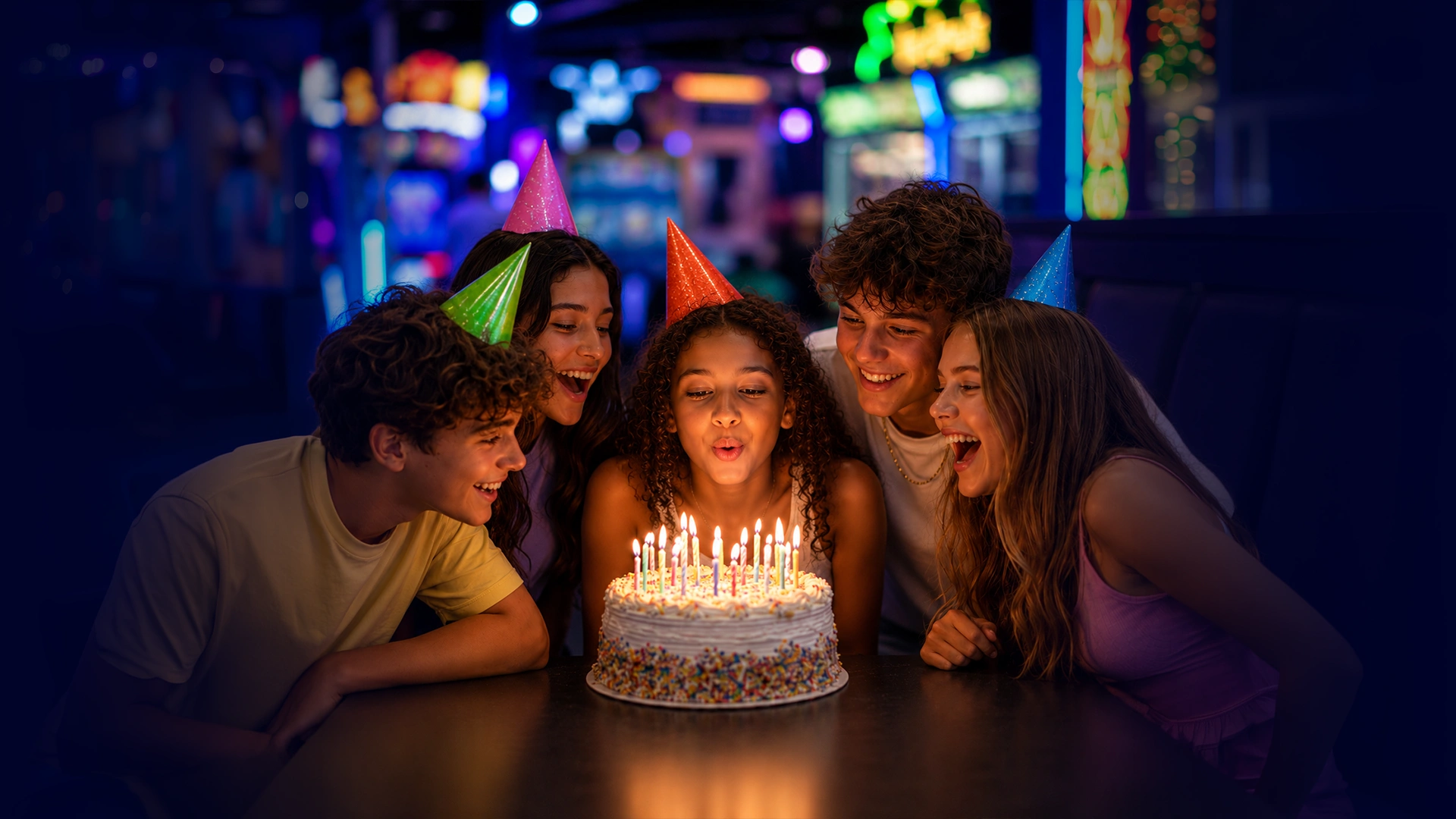 Birthday parties at Arcade Time The Falls Mall in Miami
